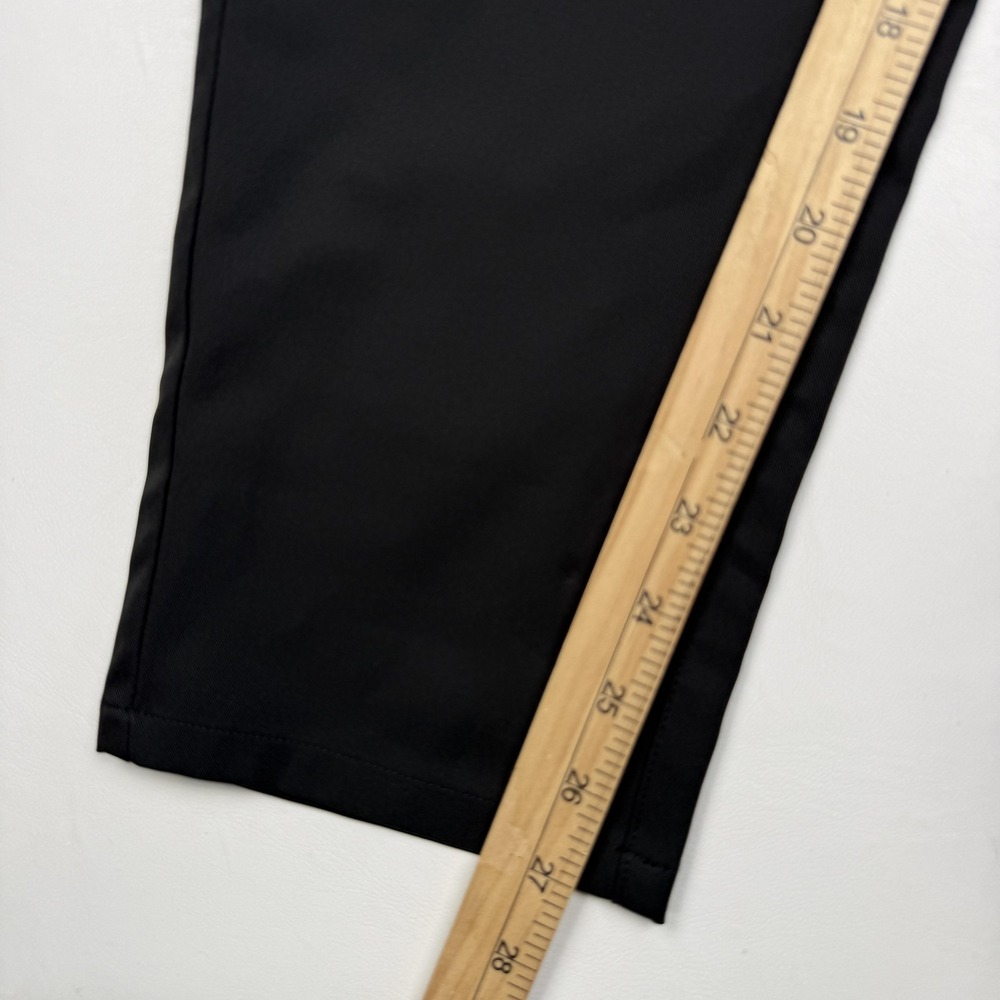 Jack Archer Pants Mens 33x28 Black Polyester Microfiber Chino Casual Travel - Picture 5 of 7